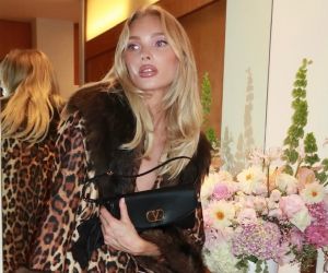 Πώς θα φορέσεις το total leather look της Elsa Hosk