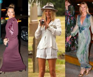 Θυμόμαστε πώς η Kate Moss εντυπωσίασε με μια εμφάνισή της ως καλεσμένη σε γάμο