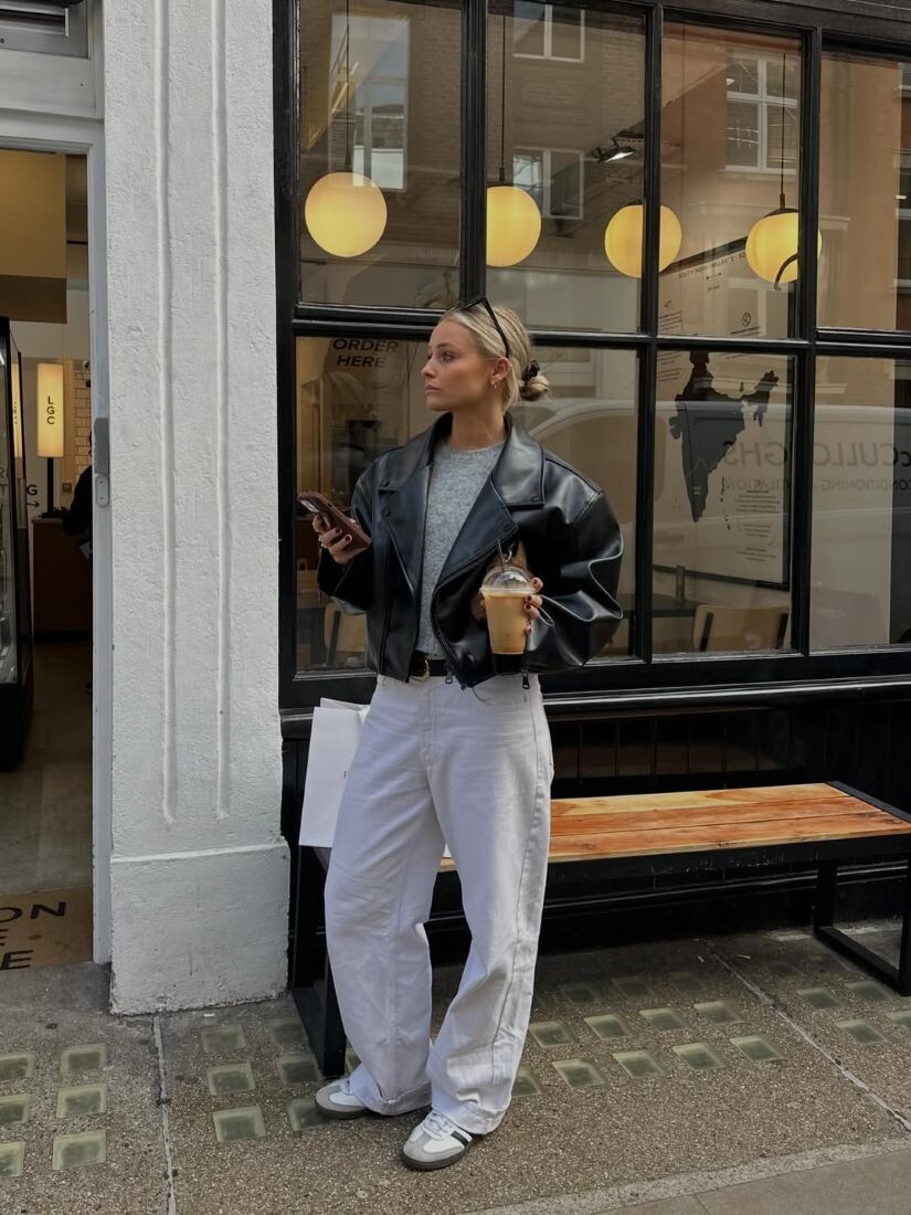 white jeans and how to wear