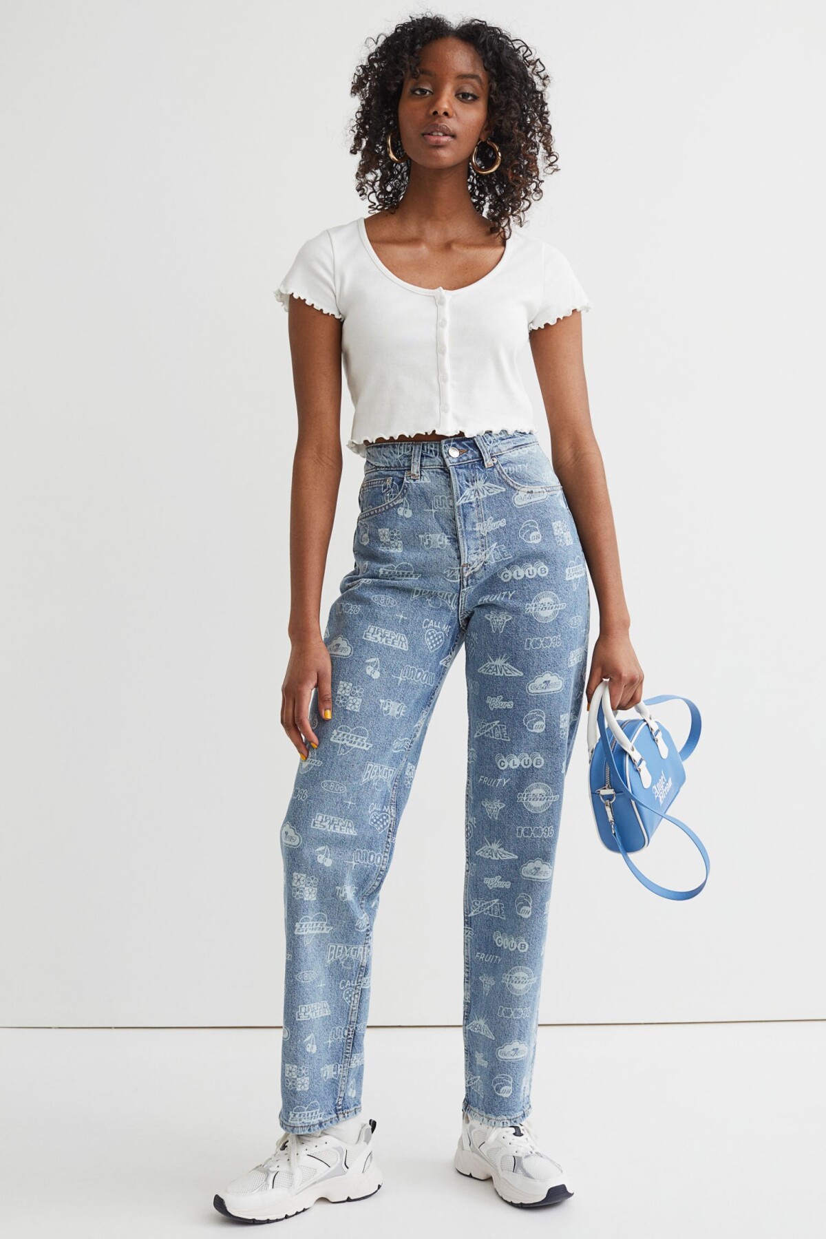 hmprintedjeans