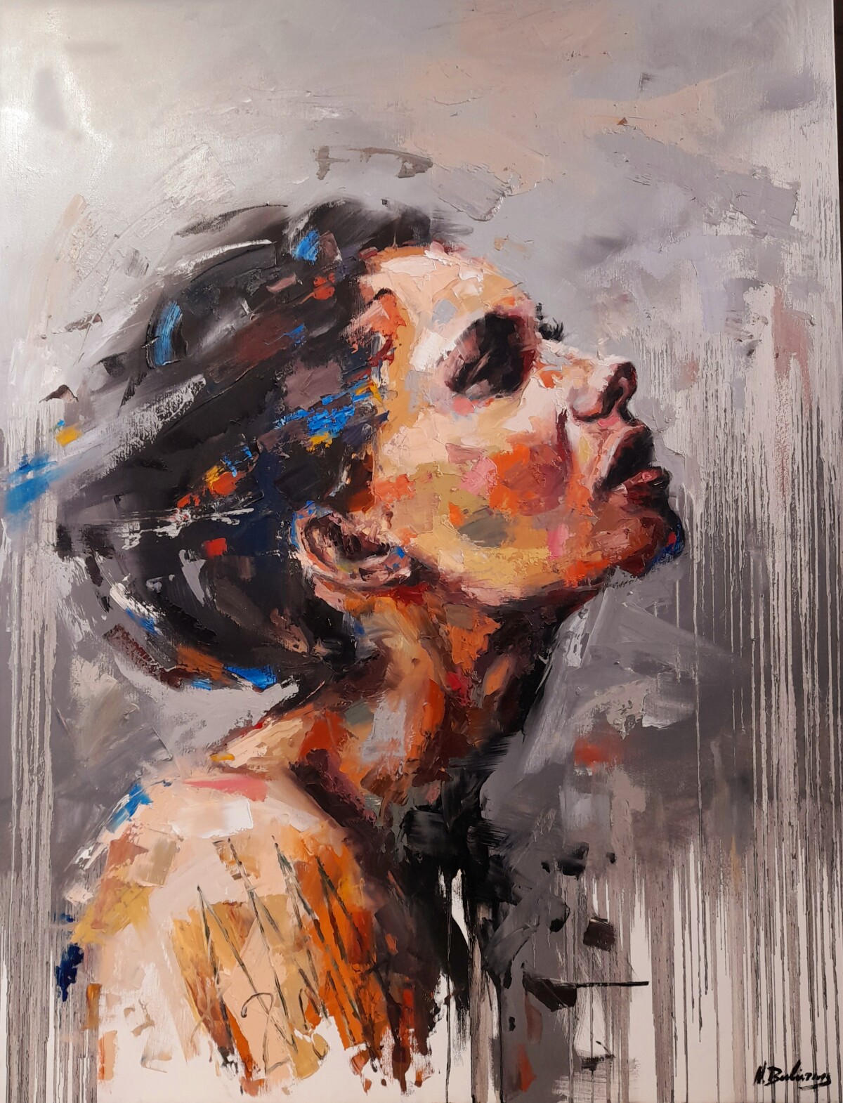 down-oil-on-canvas-130x100