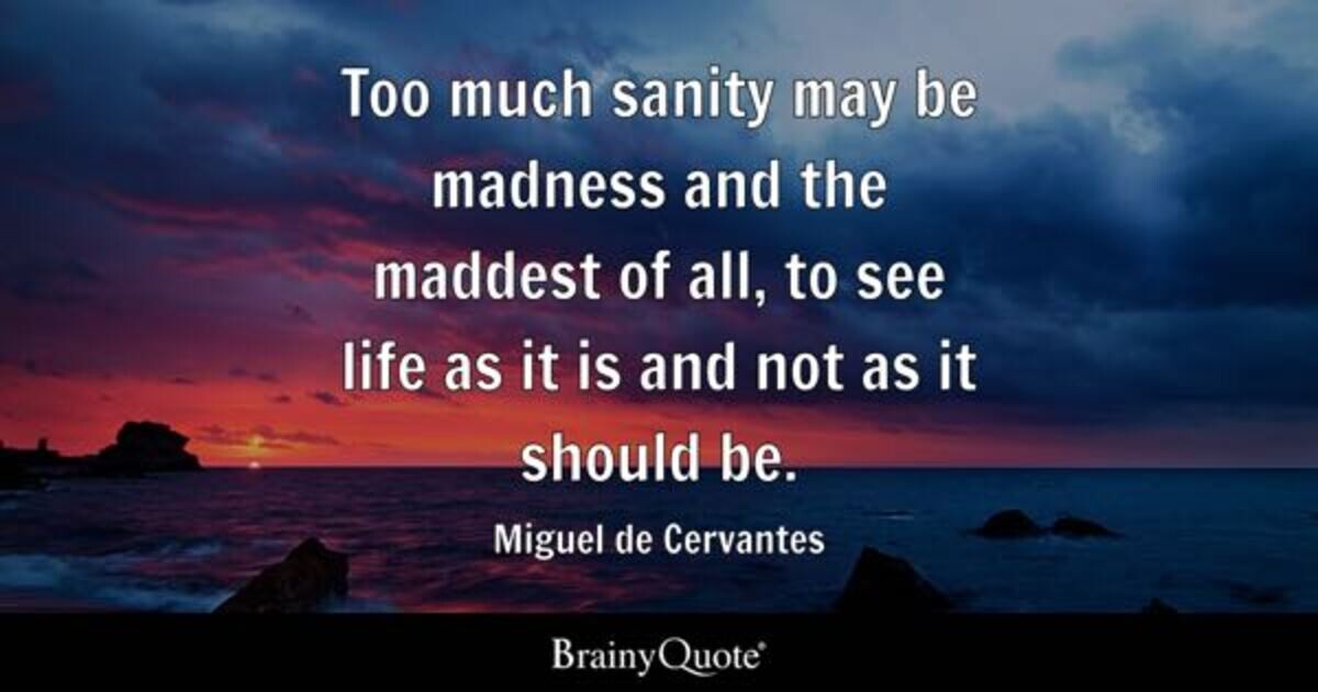 Miguel de Cervantes: «Πριν από τον θάνατο, όλα είναι ζωή»