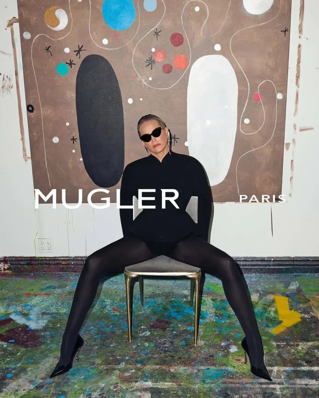 Η Sharon Stone στην καμπάνια της Capsule RE/EDIT του Mugler