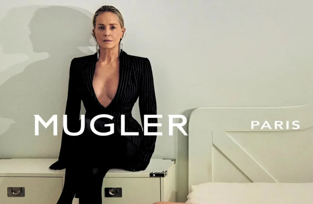Η Sharon Stone στην καμπάνια της Capsule RE/EDIT του Mugler