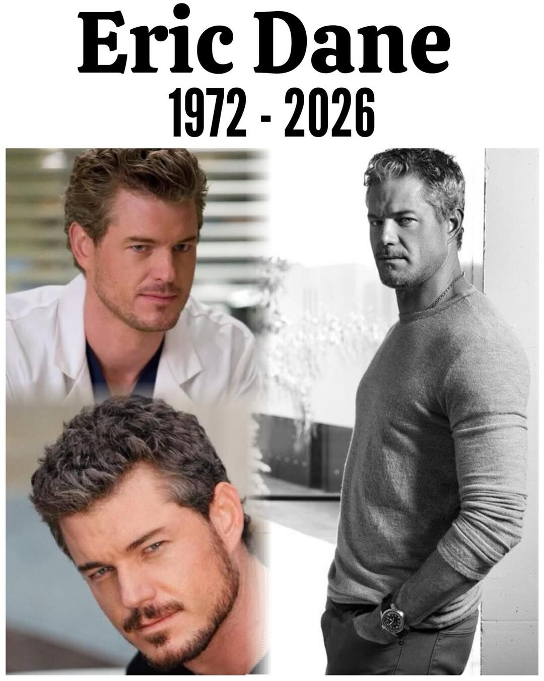 Eric Dane: Αντίο στον αγαπημένο μας