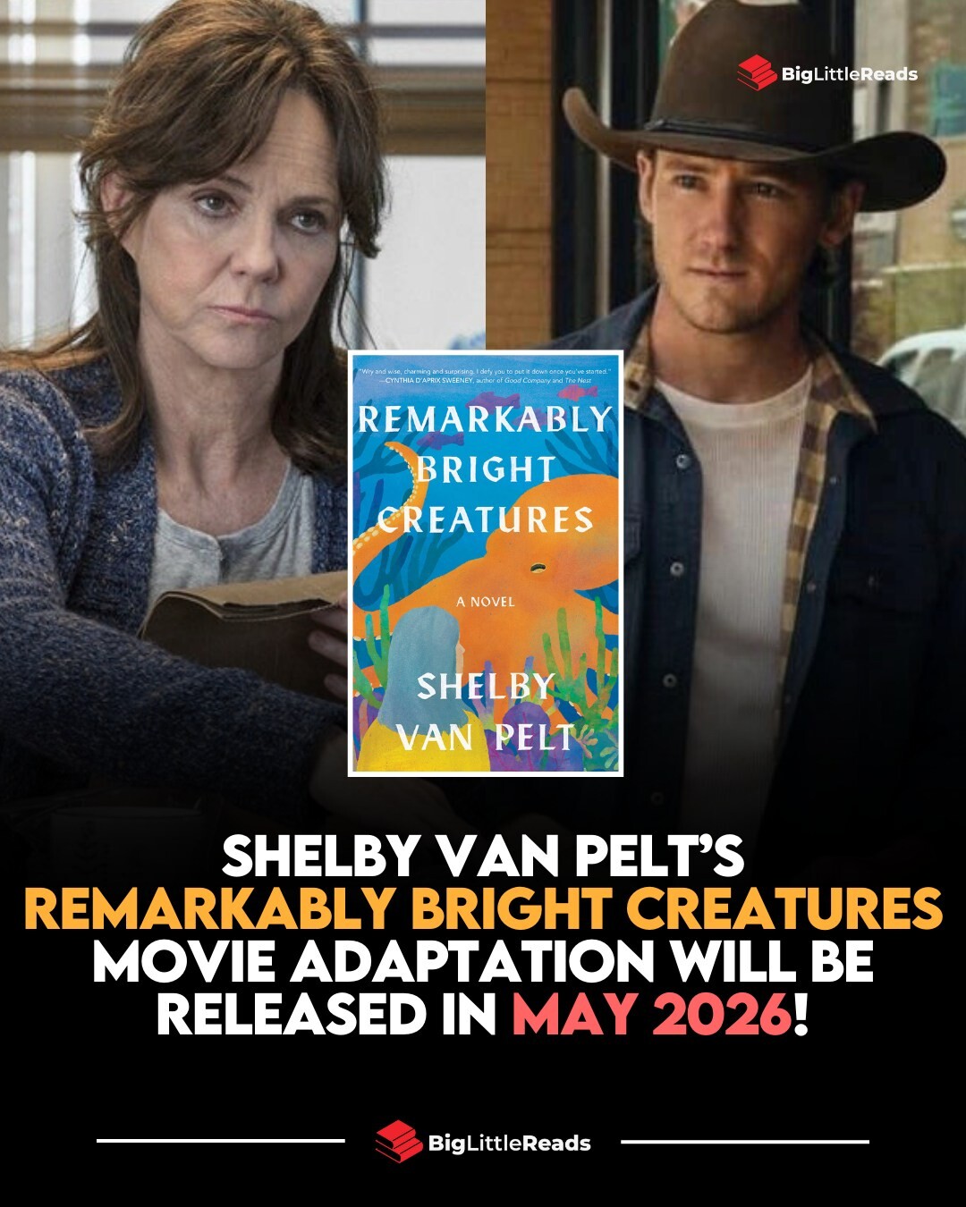 Η διασκευή του Remarkably Bright Creatures έρχεται στο Netflix