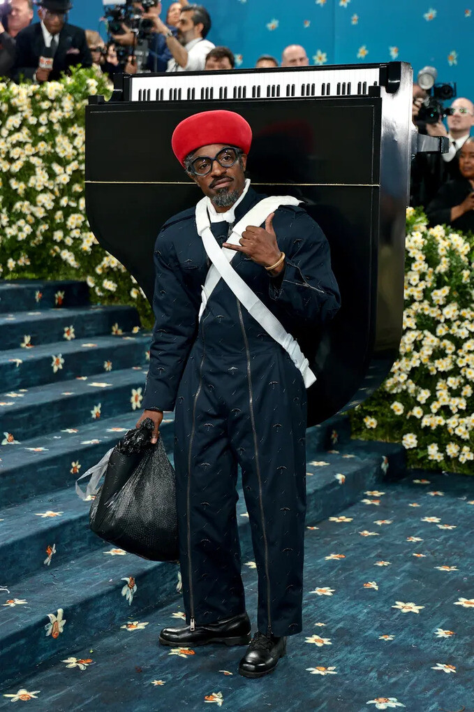 André 3000 με Burberry