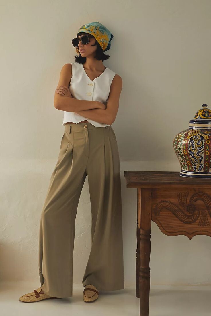 Raffia loafers και λίγη γαλλική φινέτσα