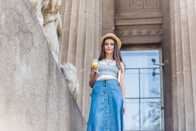 fousta denim