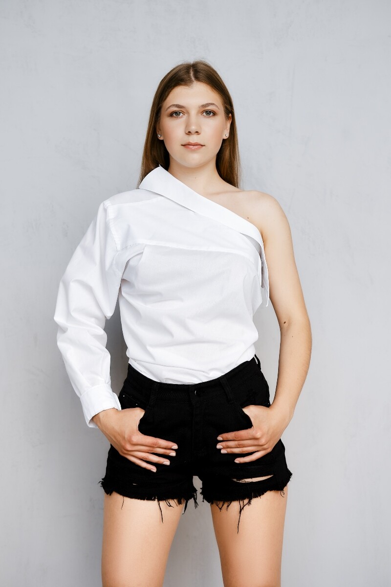 white shirt