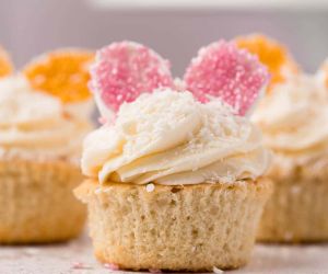 Cupcakes-λαγουδάκια για να γιορτάσετε το Πάσχα