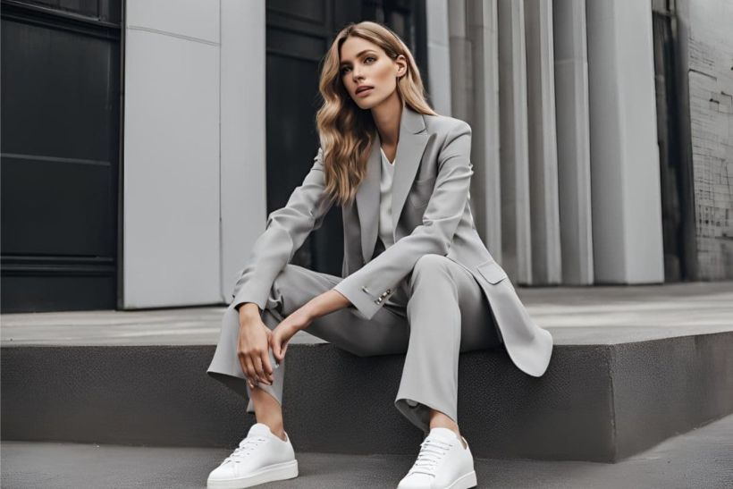 6 τρόποι να φορέσεις τα λευκά σου sneakers και να νιώσεις ότι το φθινόπωρο είναι με το μέρος σου